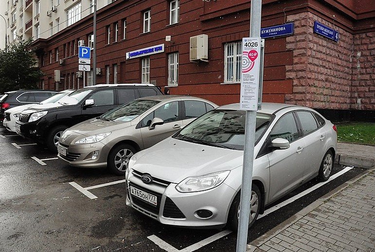 Московские парковки будут бесплатными с 1 по 8 января