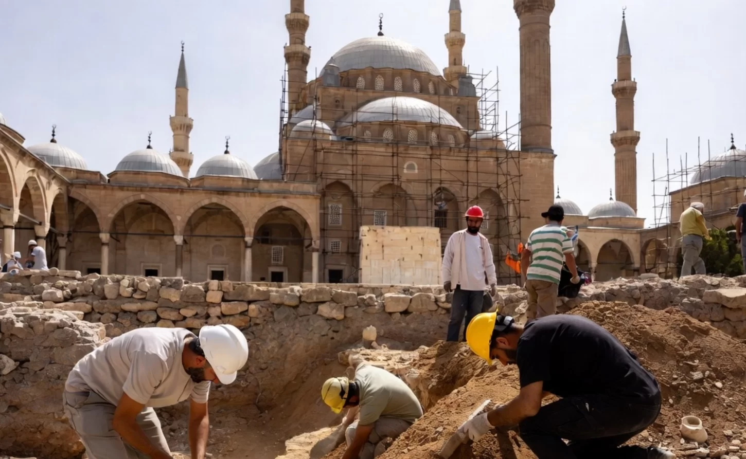 Ученые обнаружили связь между Большой мечетью Хомса и древним Храмом Солнца
