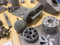 Готовая деталь, напечатанная на 3D принтере