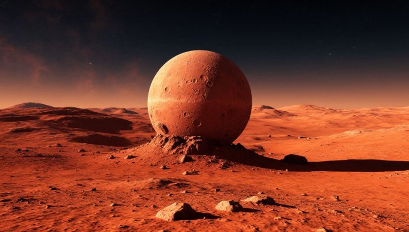 Электрические разряды пыли изменили химический состав Марса